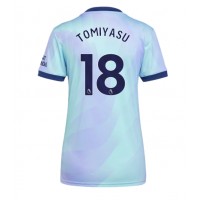 Dámy Fotbalový dres Arsenal Takehiro Tomiyasu #18 2024-25 Třetí Krátký Rukáv